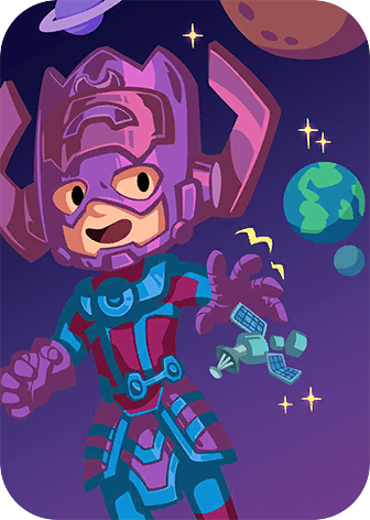 Adesivo d'orato Galactus